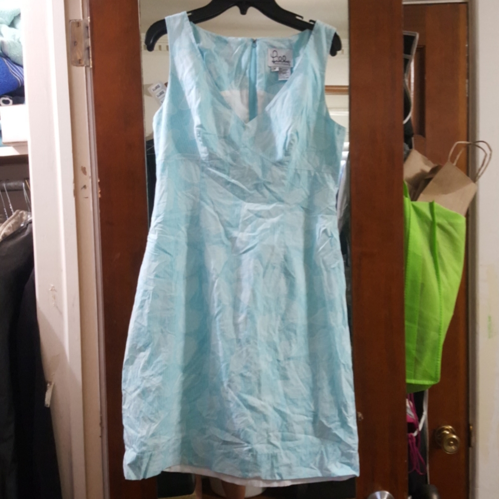 Blue lilly pulitzer dress